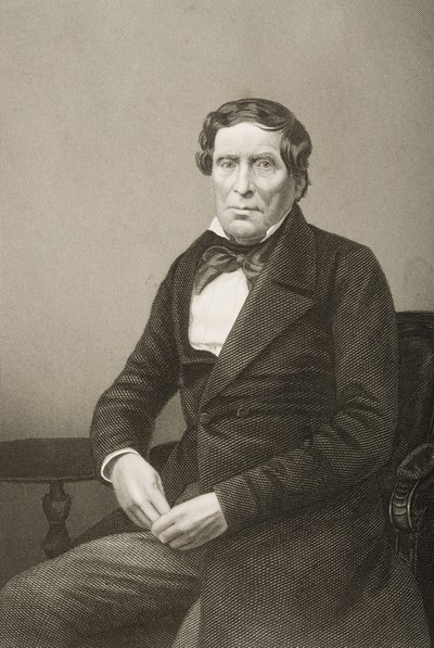ジョンシングルトンコプリー（1772-1863）、DJパウンドが1860年にロンドンで出版した「著名な人物の応接室、第2巻」の写真から彫刻 作： John Jabez Edwin Paisley Mayall